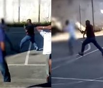 Vídeo mostra diretor agredindo estudante com soco dentro de escola