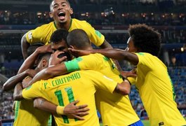 Sem susto: Brasil vence a Sérvia por 2 a 0 e vai enfrentar o México nas oitavas de final