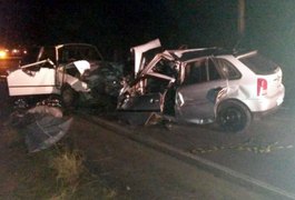 Quatro pessoas morrem em grave acidente na AL-210