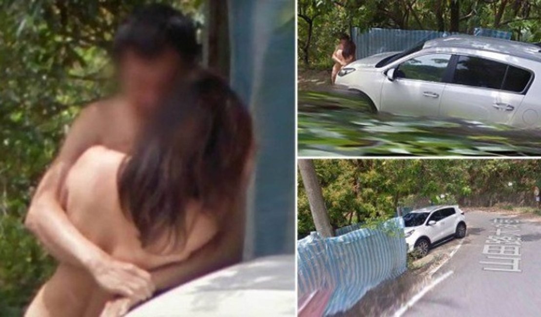 Durante mapeamento, Google Maps flagra momento íntimo de casal