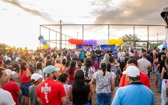 Prefeitura de Traipu inaugura quadras esportivas no Sítio Novo e Vila São José durante programação dos 134 anos do município