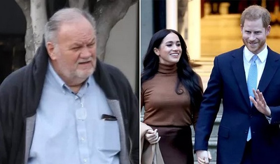 Thomas Markle sobre Harry: 'Deve ter batido com a cabeça quando era bebê'