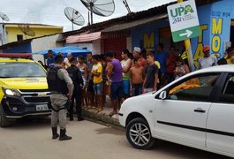 Motorista sobe em calçada e atropela uma pessoa, em São Miguel dos Campos