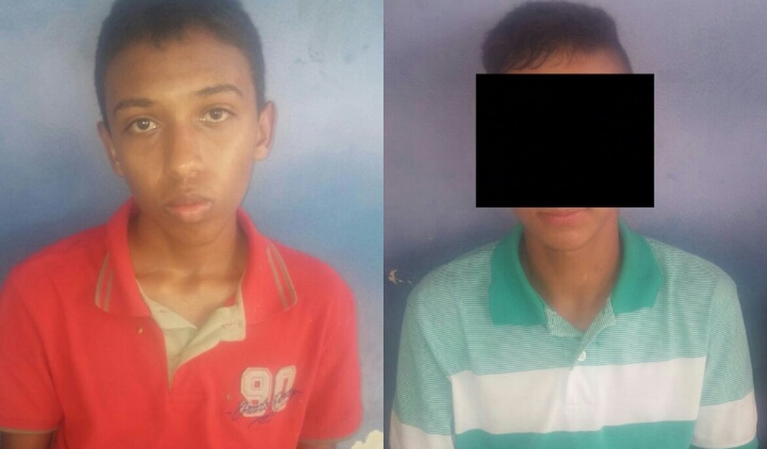 Suspeitos em assaltos em Arapiraca, jovens são detidos com arma de fogo