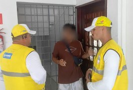 Entregador desconfia de encomenda e ajuda Ronda no Bairro a prender suspeito de tráfico