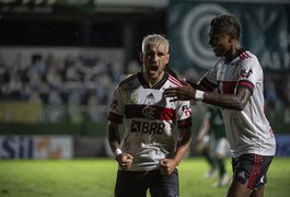 Ceni ajusta time e Flamengo vence o Goiás por 3 a 0
