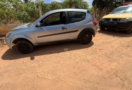 Motorista embriagado é preso em flagrante após colidir carro contra muro em Arapiraca