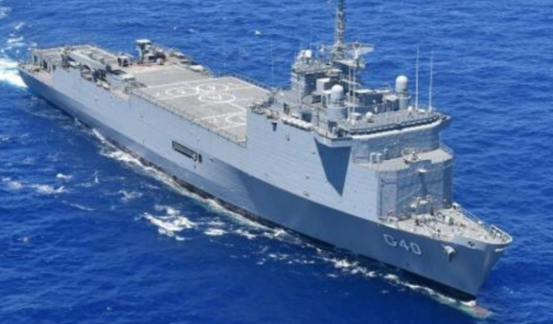 Navios da Marinha abrem para visitação gratuita no Porto de Maceió neste domingo (18)