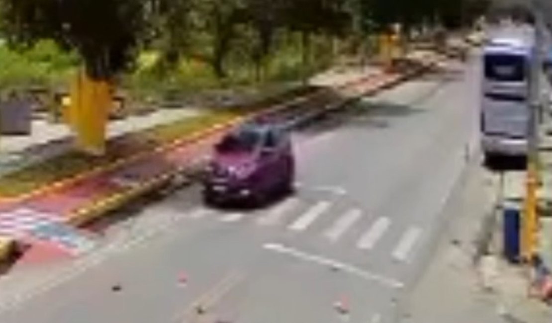 Colisão entre carro e motocicleta deixa dois feridos no interior de Alagoas