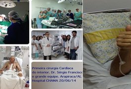 Hospital Chama realiza a primeira cirurgia cardiovascular da história no interior alagoano