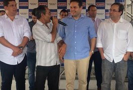 Prefeito Fabinho e governador inauguram obras em Girau do Ponciano