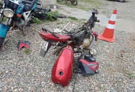 PM localiza desmanche de motos no Conjunto Nossa Senhora Aparecida, em Arapiraca