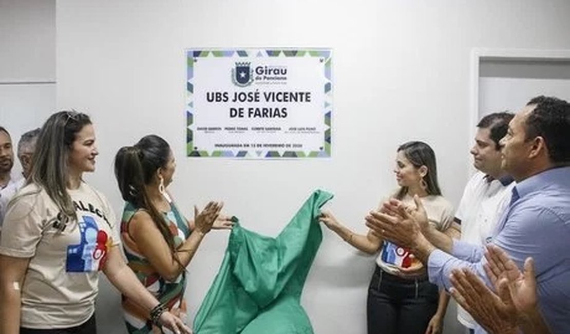 Prefeitura de Girau do Ponciano inaugura mais uma UBS que vai atender a 9 comunidades rurais