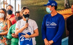 Bandeira Azul é hasteada na praia do Patacho, em Porto de Pedras