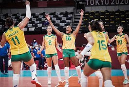 Olimpíadas: meninas do Brasil passam pelas dominicanas e vencem pela 2ª vez no vôlei