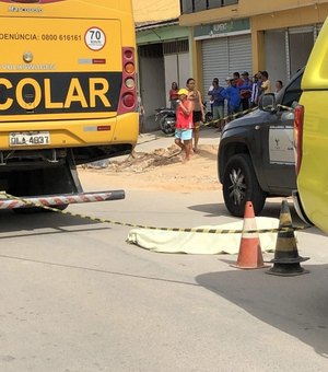 Motorista do ônibus que atropelou e matou estudante em Joaquim Gomes será indiciado por homicídio culposo