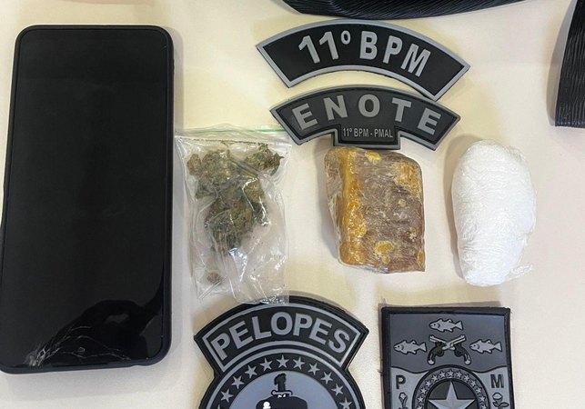Polícia Militar apreende mais de 700 gramas de entorpecentes em operações no interior