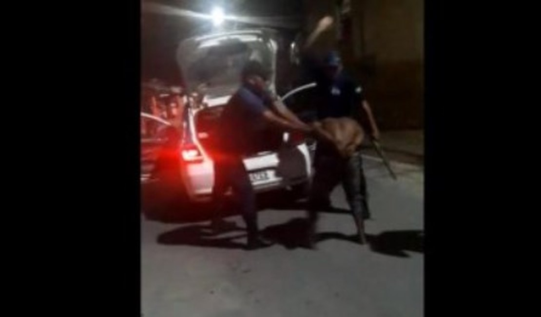 Branquinha: Sindguarda diz que homens flagrados em agressão não são guardas municipais