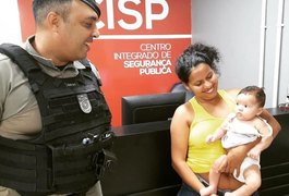 PM salva bebê de dois meses que engasgou com leite materno em Coruripe