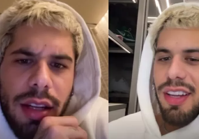 Zé Felipe revela uso de hormônio após disfunção erétil: 'Bicho fica sem reação'