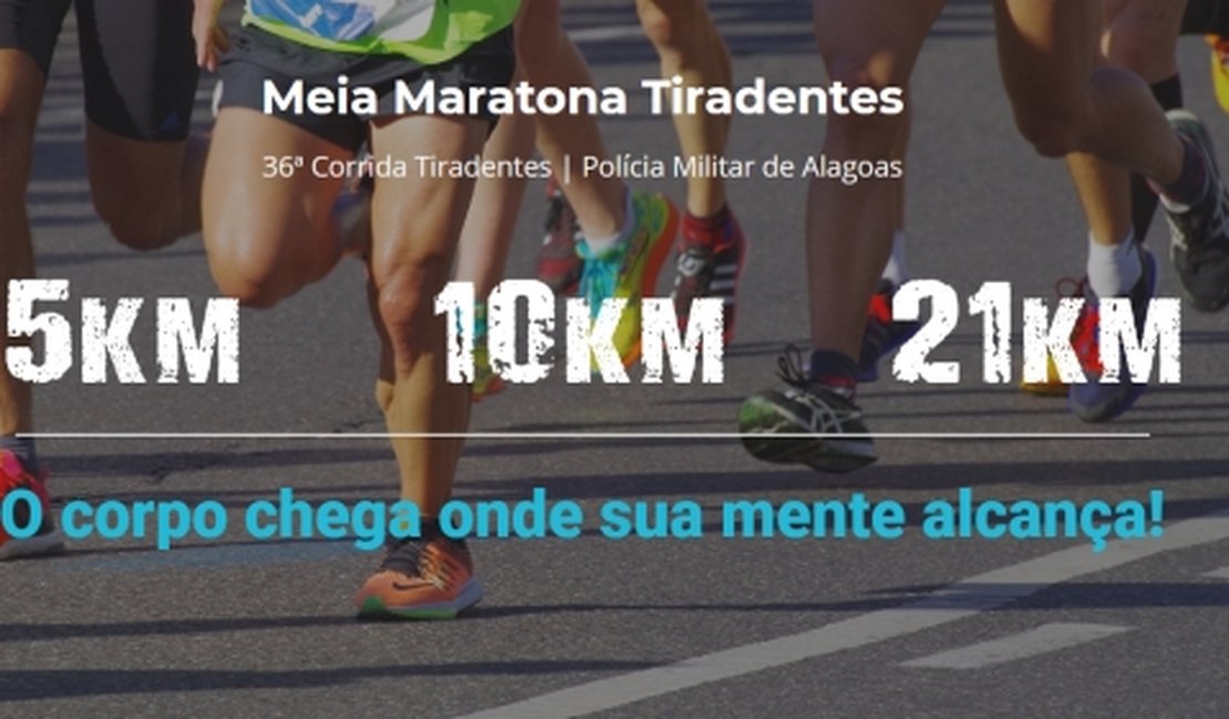 PM abre inscrições para I Meia Maratona e 36ª Corrida Tiradentes nesta sexta