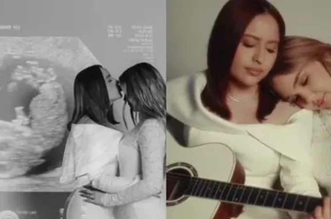 Mari Fernandez e Júlia Ribeiro anunciam gravidez do primeiro filho