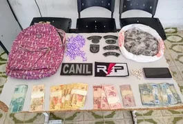 Homem é preso por tráfico de drogas após tentar fugir da polícia em Arapiraca