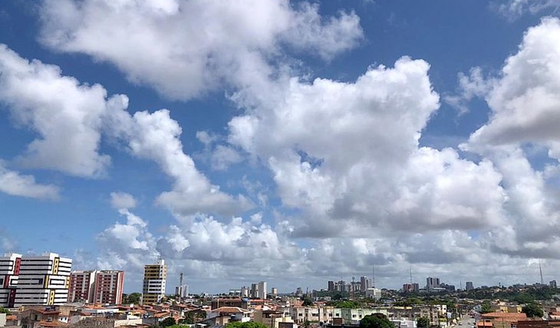 Fim de semana deve ser de sol e poucas nuvens em Alagoas