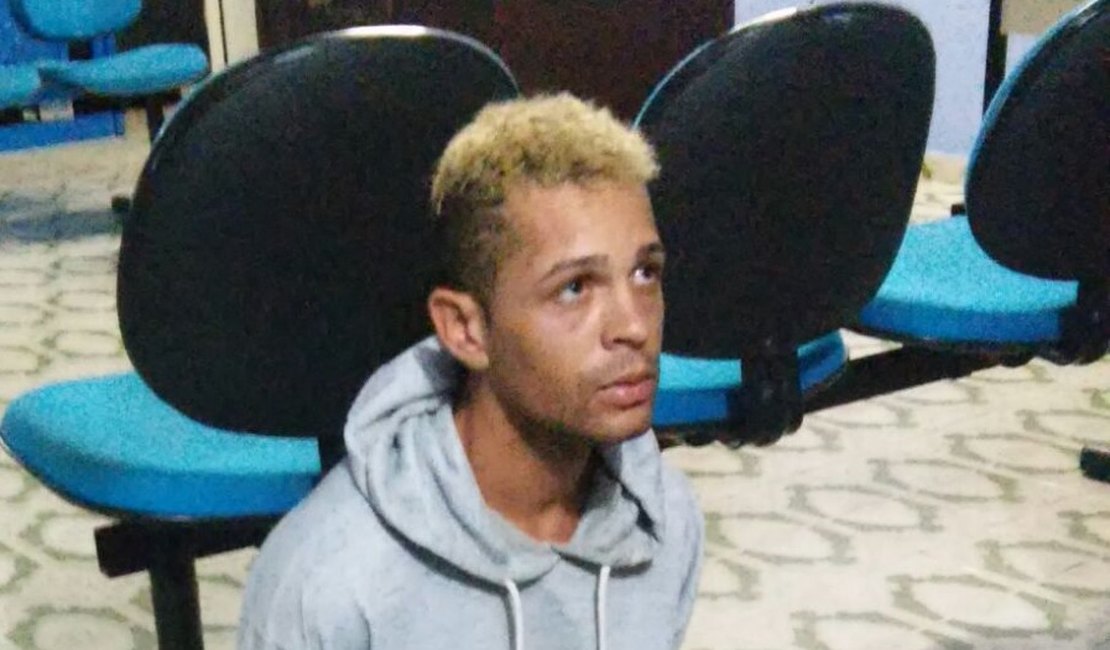 Suspeito de assaltar aluno no bairro Brasília é detido em Arapiraca