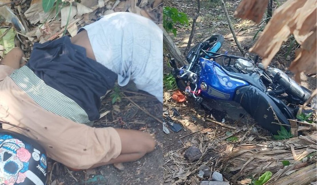 Homem é assassinado com nove tiros enquanto andava de moto em Rio Largo