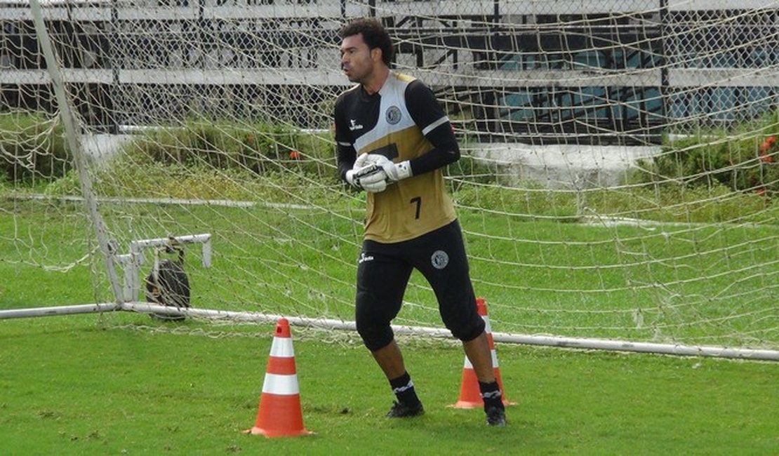 Goleiro do ASA analisa chaves da  Série C: 'Pegamos a mais forte'