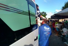 Feirante é agredido por criminosos que tentaram assaltá-lo em Arapiraca