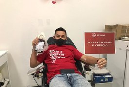 Hemoal realiza coleta de sangue em Arapiraca nesta quarta