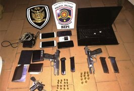 Roubo a bancos: operação conjunta entre AL e PE evita ação criminosa