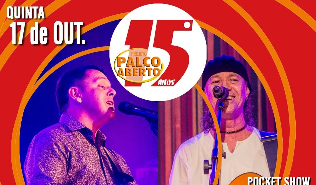 Wilson Miranda e Toinho Antunes fazem a festa nesta quinta no aniversário de 15 anos do Palco Aberto