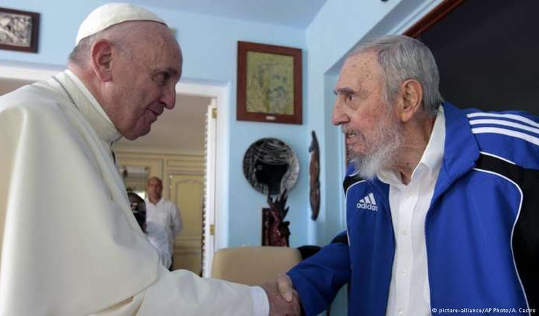 Papa Francisco se reúne com Fidel Castro em Cuba