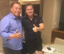 Presidente da Uveal se reúne com Marx Beltrão que garante emendas parlamentares para Arapiraca