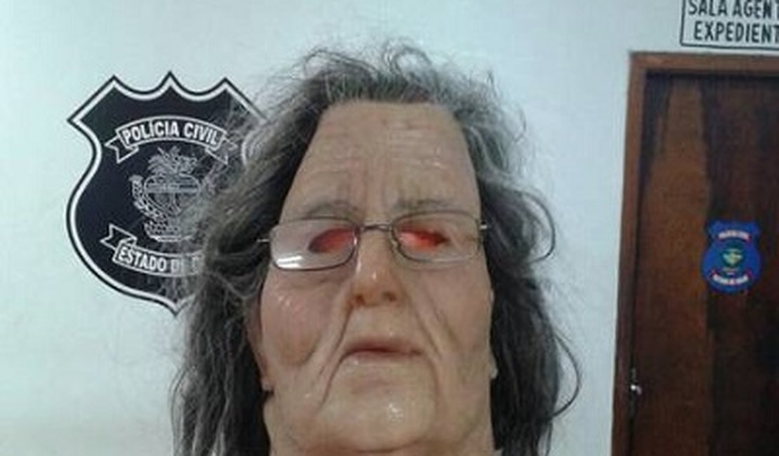 Disfarçado de idosa, traficante tenta fugir de penitenciária em Goiás