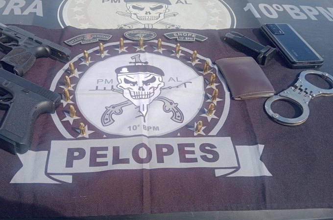 Polícia Militar frustra extorsão e prende dupla que se passava por agentes de segurança no Agreste alagoano