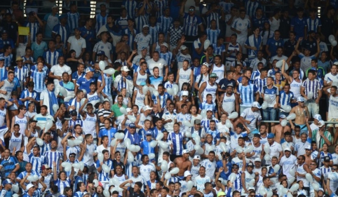 Torcida organizada Mancha Azul, do CSA, não poderá entrar em estádios por 6 meses, decide FAF