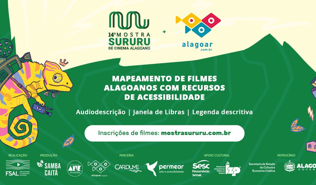 Cinema inclusivo: Mostra Sururu lança formulário inédito para mapeamento de filmes alagoanos com recursos de acessibilidade