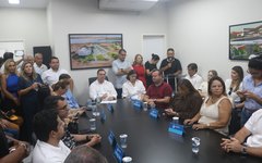 Luciano assina Ordem de Serviço para construção de Teatro Municipal