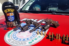 Em uma semana, PM apreende 32 armas de fogo e 11 kg de drogas em Alagoas