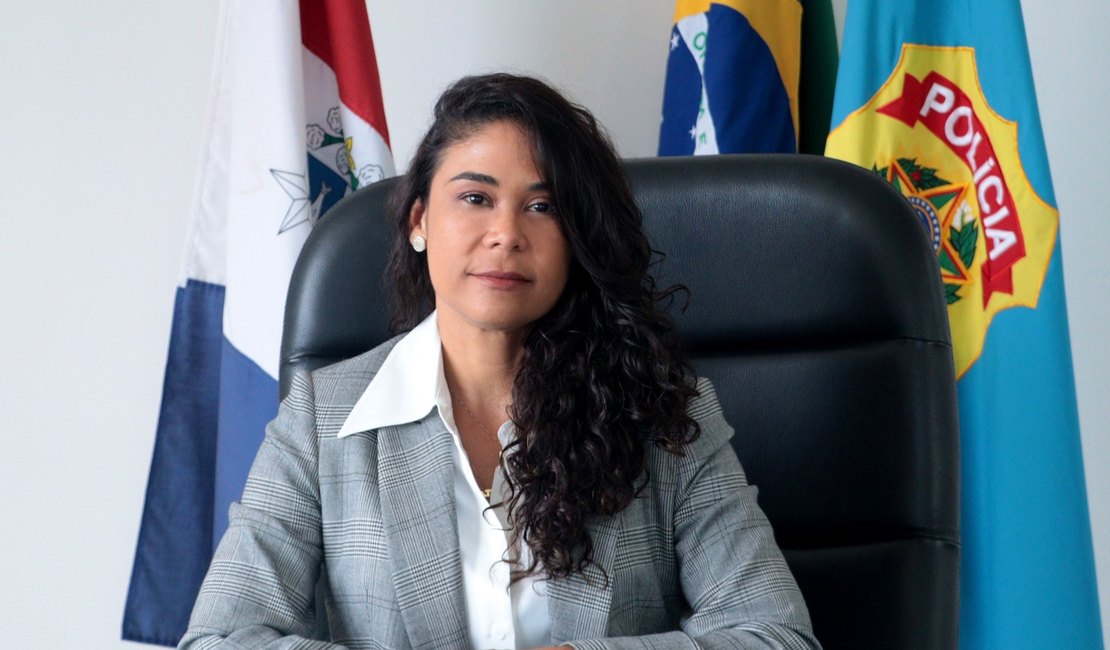 Delegada Luciana Paiva é empossada como nova superintendente da Polícia Federal em Alagoas