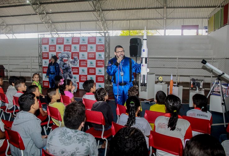 Prefeitura de Penedo traz Planetário Móvel para estudantes de escolas da SEMED