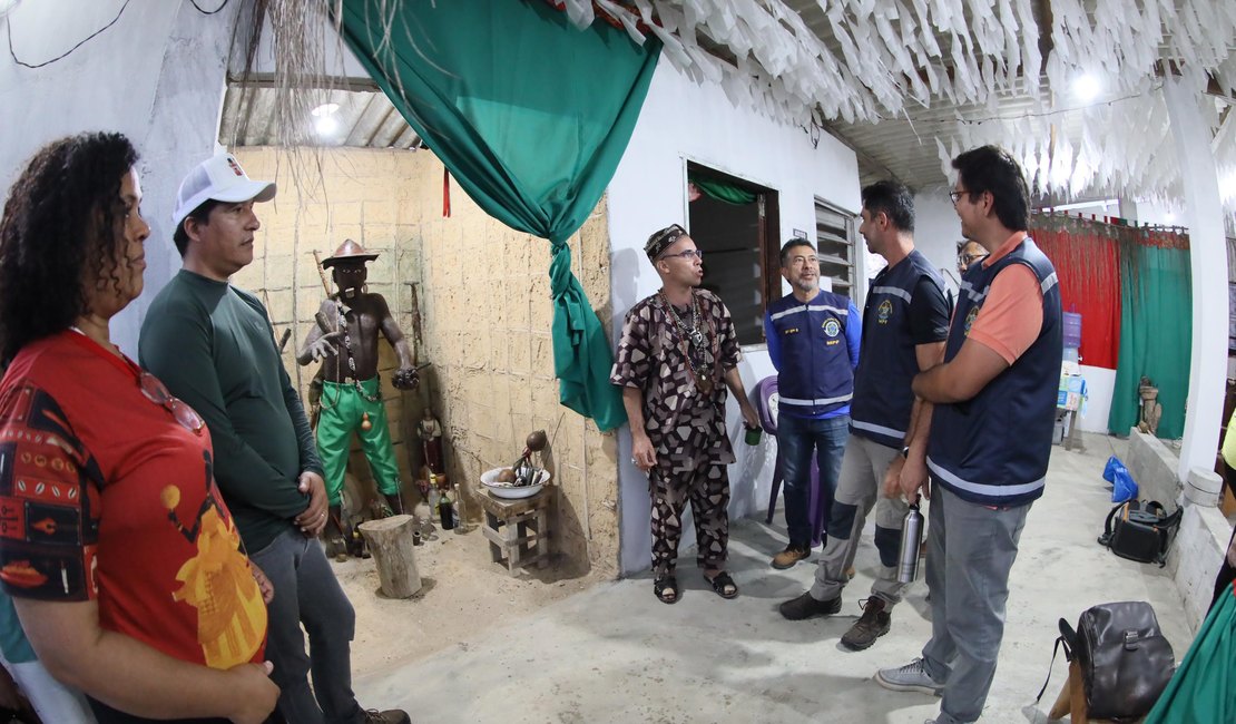 FPI do Rio São Francisco visita Casa de Culto n’zo Maza Kokueto, em São Sebastião