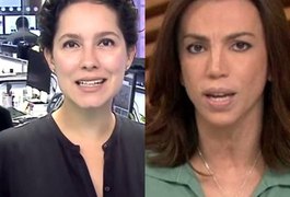 Ana Paula Araújo revela gravidez de colega ao vivo no 'Bom dia Brasil'