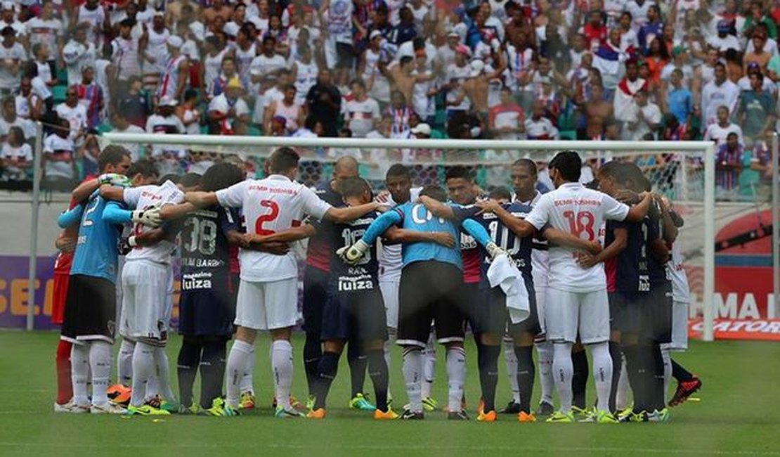 São Paulo bate o Bahia na Arena Fonte Nova