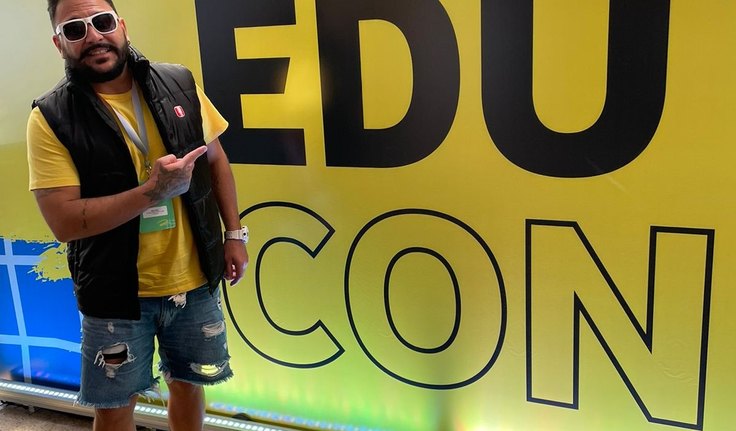 Beto Brito representa Alagoas no Educon, evento do Youtube para criadores de conteúdo de educação