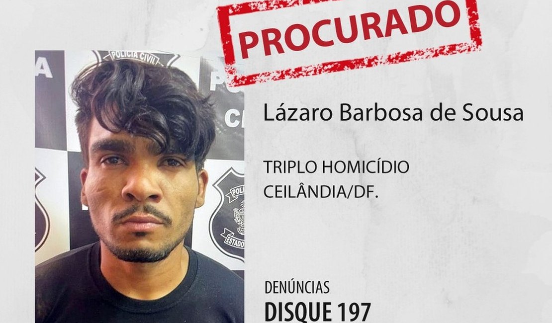 Pai de serial Killer Lázaro Barbosa fala sobre o comportamento do filho
